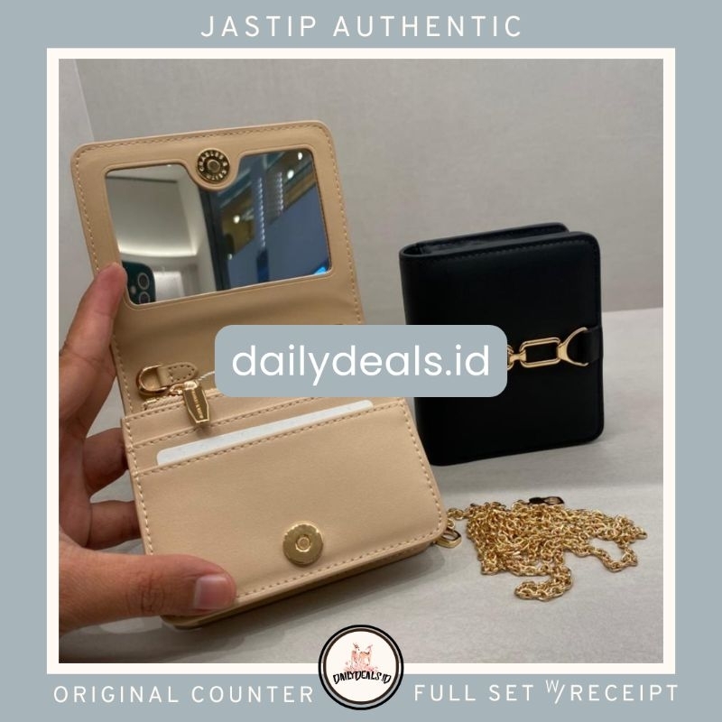 #6-50770663 Agatha Chain - Jast[p] CK ORIGINAL COUNTER ACCENT CARD HOLDER TAS WALLET ON CHAIN WOC MI