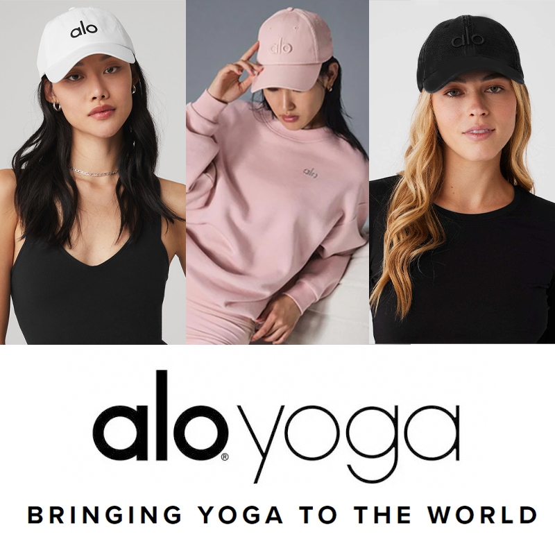 Original Alo Yoga Off-Duty Cap / Alo Yoga Trucker Hat - Topi Baseball Unisex