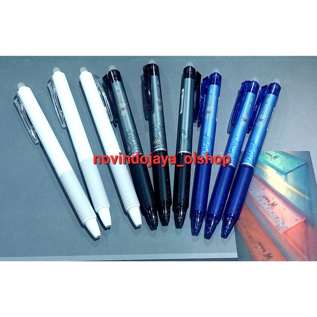 

1PCS PULPEN PILOT FRIXION 0,5 TINTA HITAM DAN BIRU BISA DI HAPUS TERLARIS
