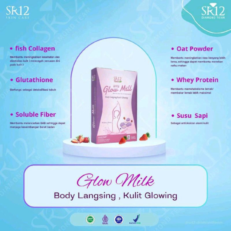 

Glow Mill Susu Bubuk SR12 | Susu Untuk Diet tapi Bikin Cantik