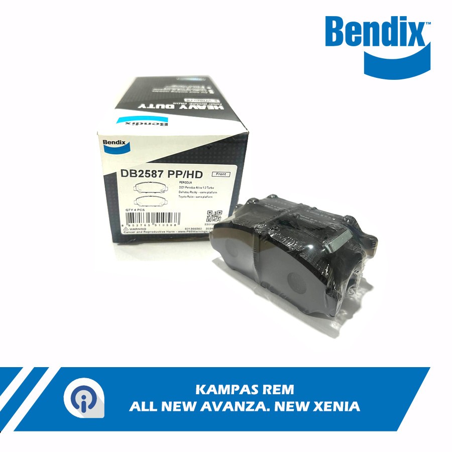 KAMPAS REM BENDIX NEW AVANZA XENIA HEAVY DUTY