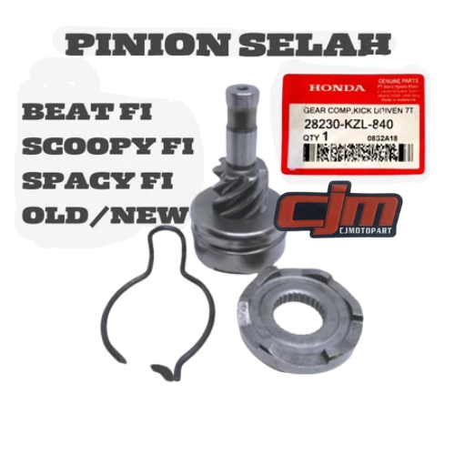 PINION BEAT FI VARIO KZL BERKUALITAS ORIGINAL