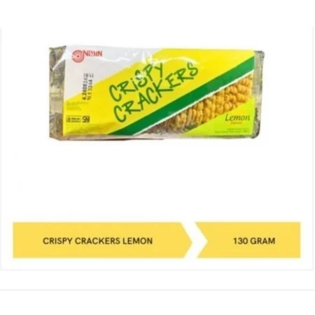 

Biskuit NISSIN CRISPY Crackers Lemon 130gr Snack Kraker Tipis Lemon Asin Cemilan Enak