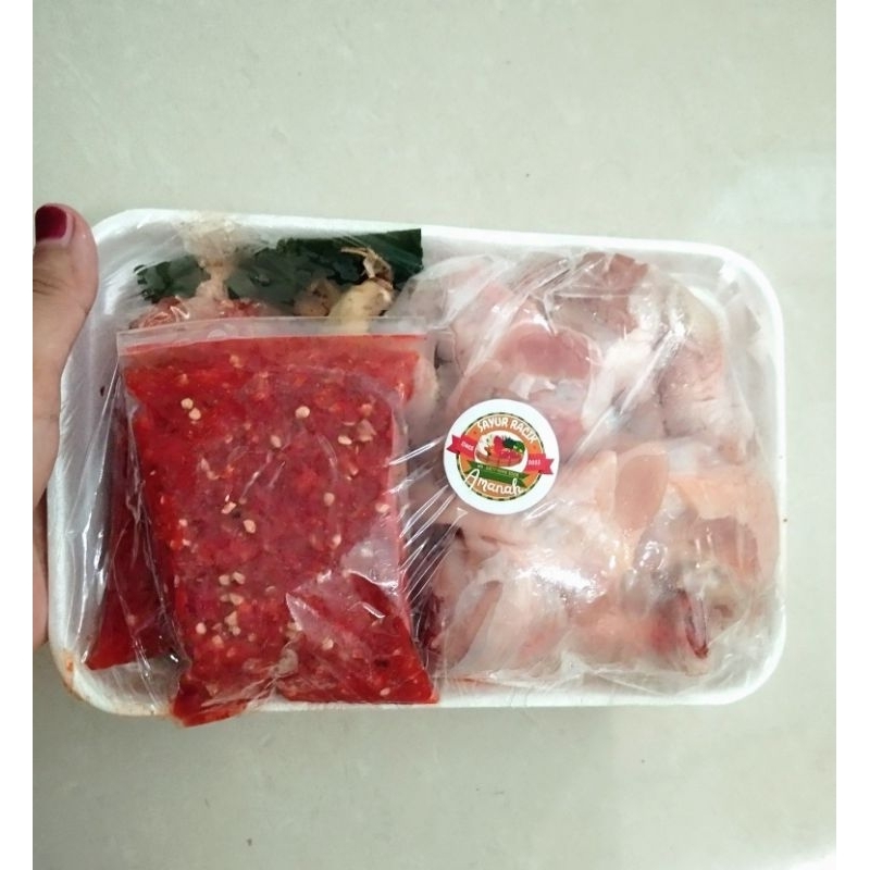 

Paket Sayur Ayam masak balado / sayur Sukoharjo / sayur solo / sayur Karanganyar