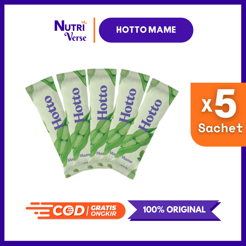 

5 Sachet Hotto Mame | Multigrain Protein with Edamame
