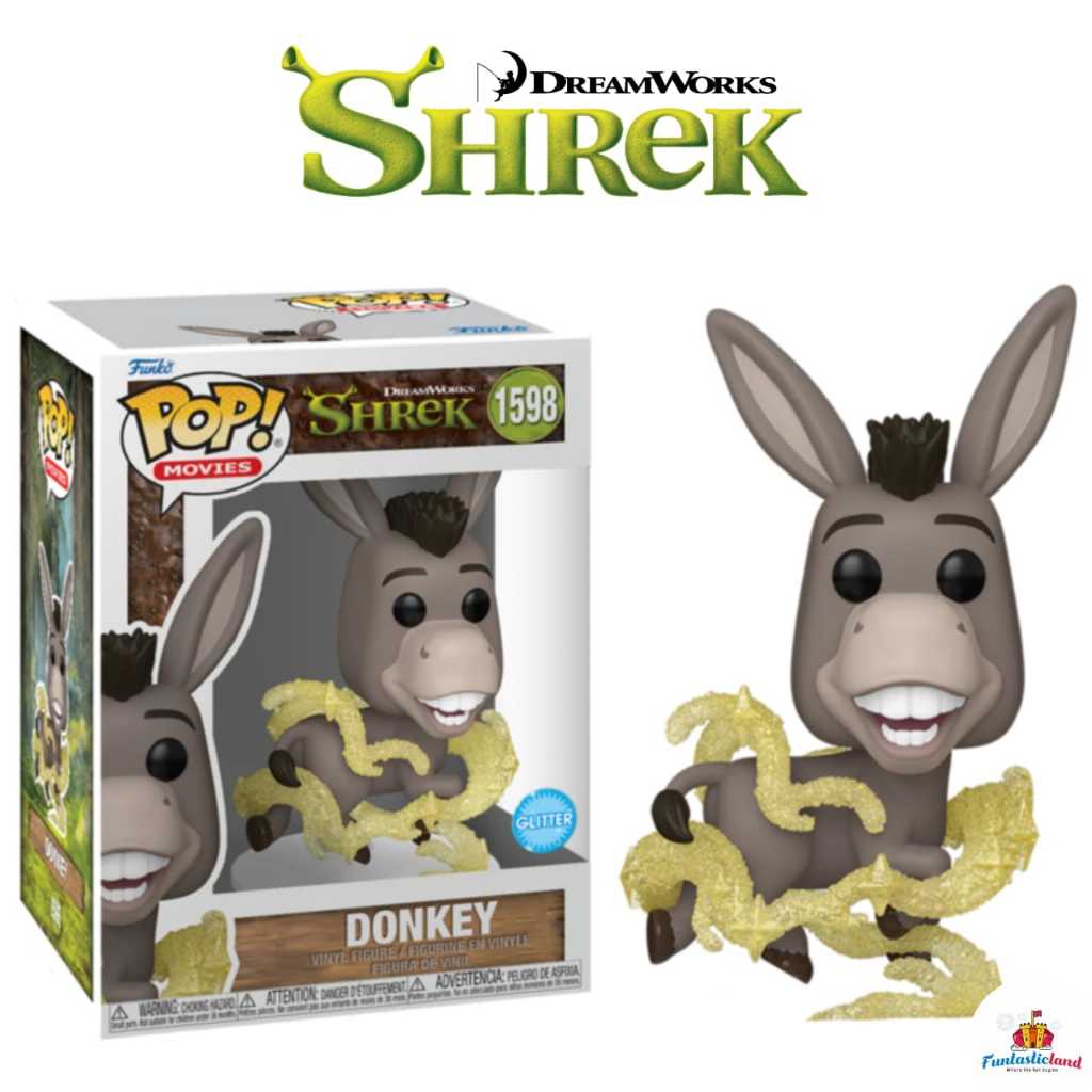 Funko POP Disney Shrek DreamWorks 30th Anniversary  - Donkey (Glitter) #1598
