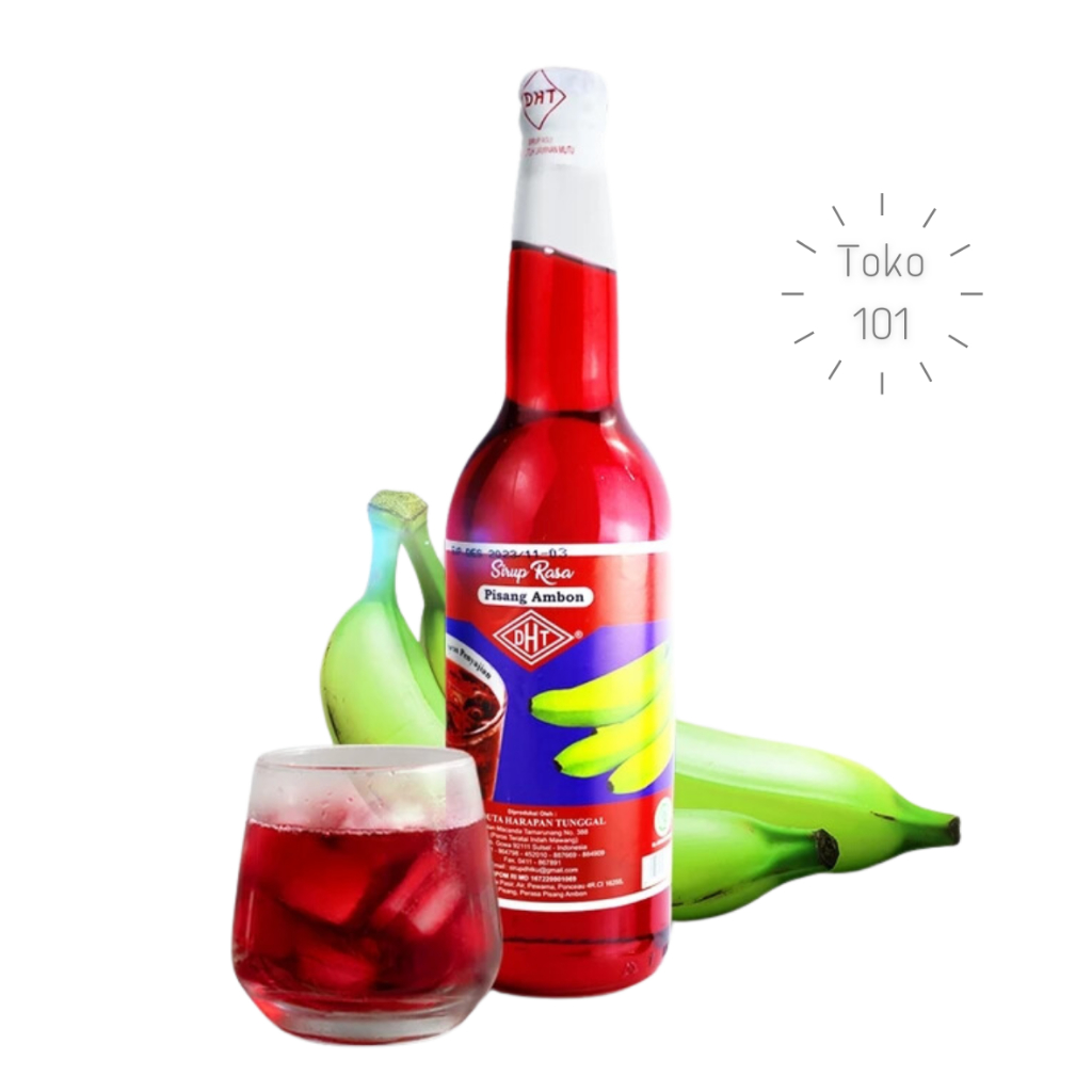 Sirup DHT Pisang Ambon Asli Makassar 620ML