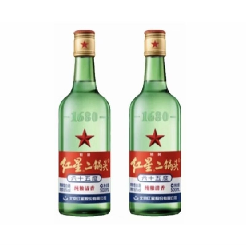 

Hong xing er guo tou 500ml 红星二锅头 Minuman
