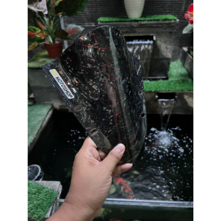 Windshield Visor Yamaha Aerox 155 New Old Carbon Forged