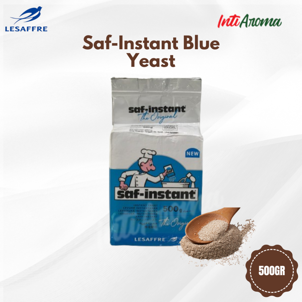 

Saf Instant Blue Yeast Ragi Kering Kemasan 500gr