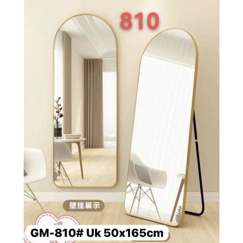 CERMIN PANJANG OVAL / CERMIN FULL BODY GM-810 UKURAN 50 X 165 CM