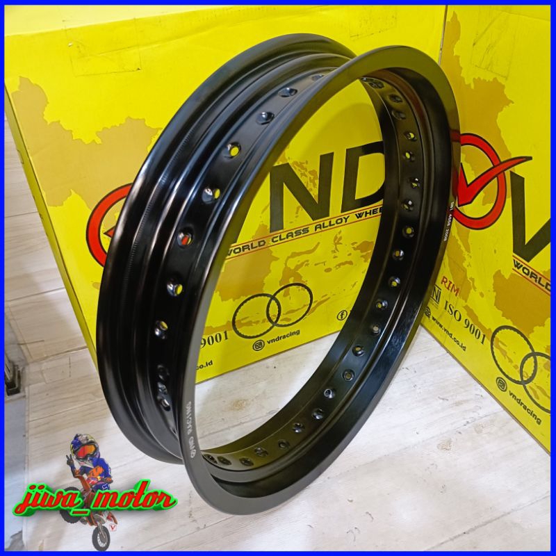 velg belakang Supermoto 350 17 KLX DTRACKER CRF WR merek VND racing
