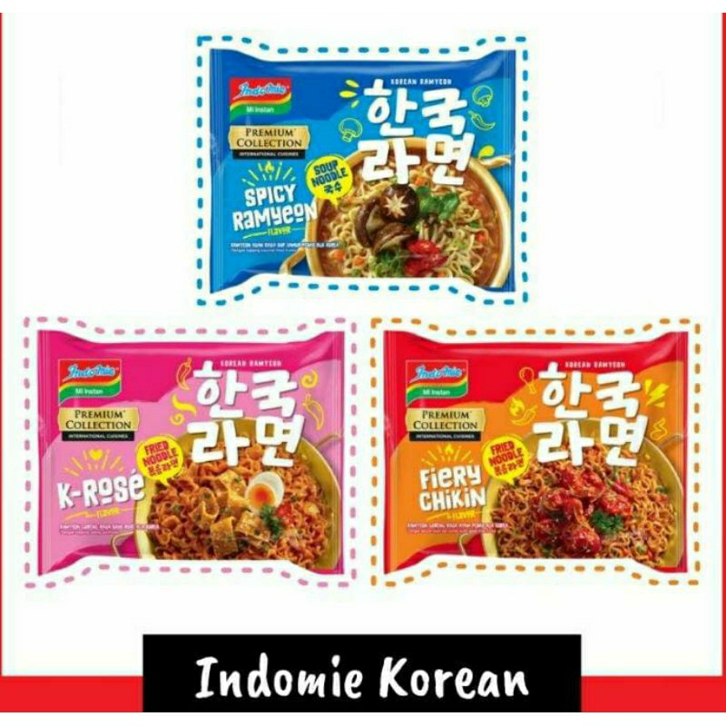 

indomie korean ramyeon series