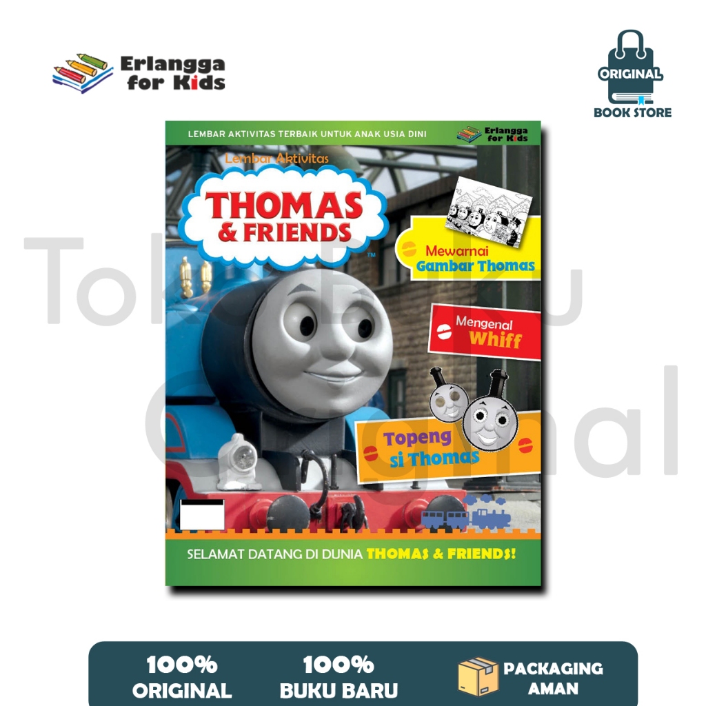 LEMBAR AKTIVITAS THOMAS & FRIENDS ED.13 - ERLANGGA