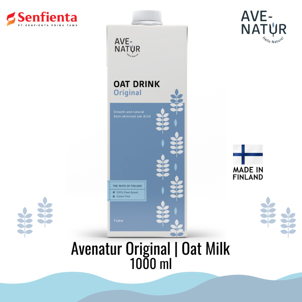 

Ave - Natur Oat Drink Original 1000 ml | Oat Milk