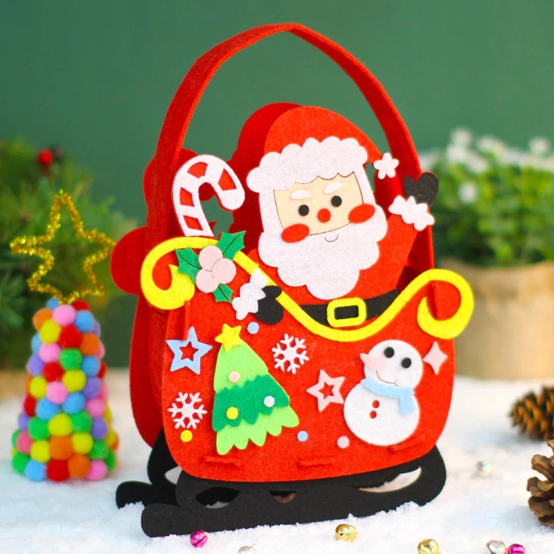 

TAS FLANEL VERSI NATAL / MERRY CHRISTMAS / ART & CRAF DIY kreasi dan kreatif