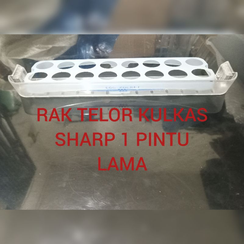 RAK TELOR KULKAS SHARP 1 PINTU LAMA.SECOND ORI