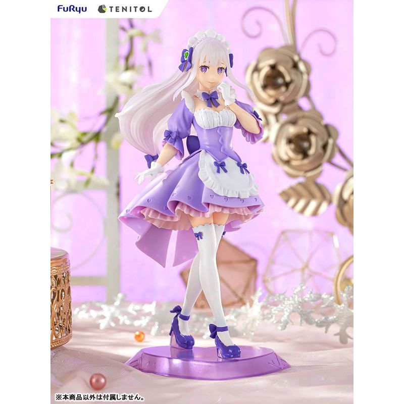 TENITOL Figure Emilia : Yumekawa Maid Ver. - Re:Zero