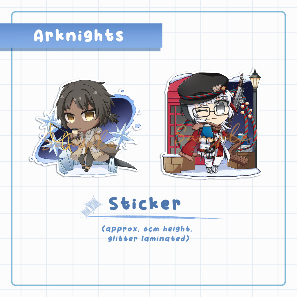 Arknights Sticker Thorns Elysium