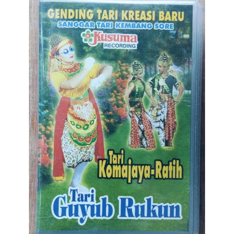 kaset pita tari guyub rukun kembang sore