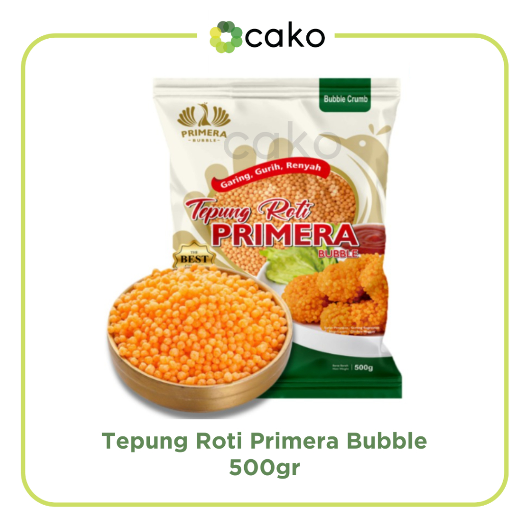 

Tepung Roti Primera Bubble 500gr / Bubble Crumb