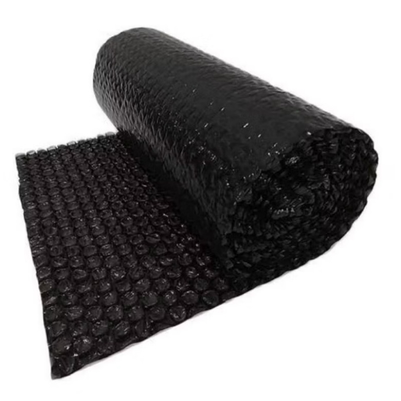 

Bubble wrap hitam meteran ukuran 125cm x 5meter untuk mencegah barang rusak