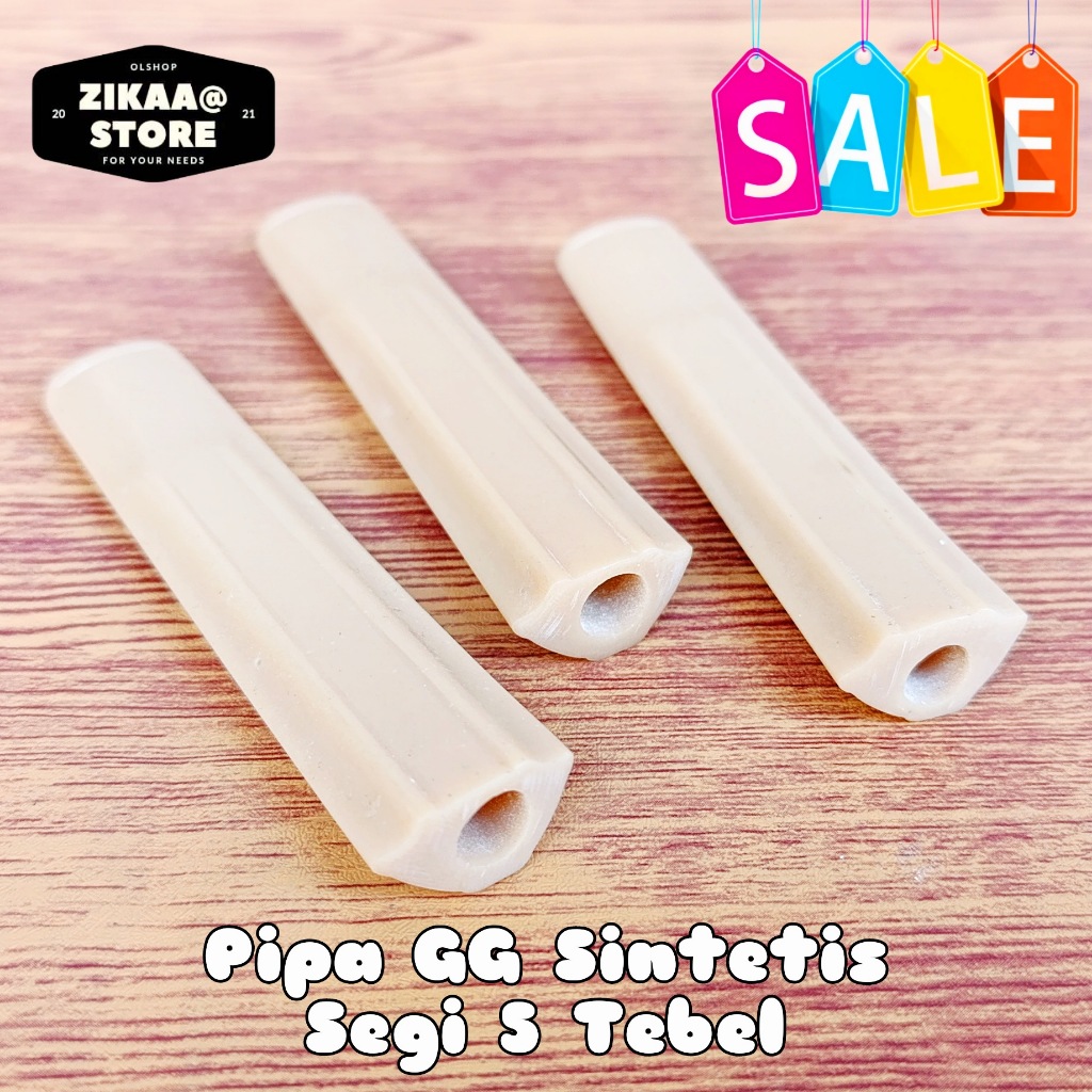 pipa once padud cangklong gg sintetis kecil segi 6