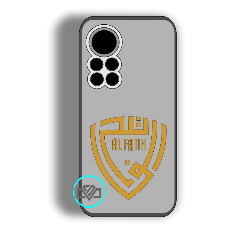 kating stiker logo hp helm laptop AL FATIH cutting sticker logo kecil 5 cm