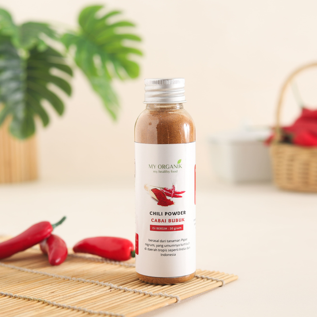 

My Organik Cabai Bubuk Organic Tanpa Campuran Spices Chili Powder 50g