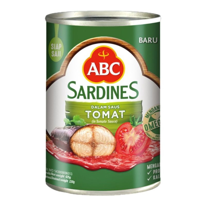 

ABC Sarden Saus Tomat 425 g