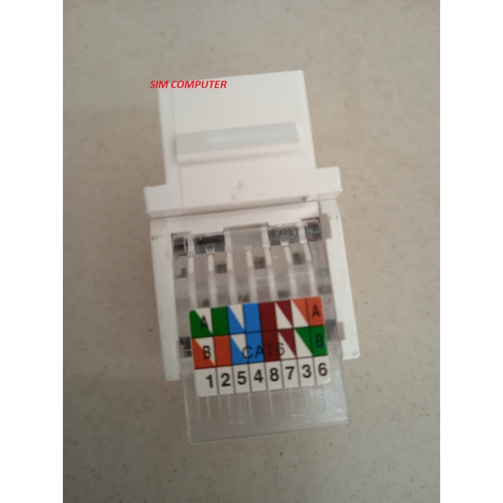 Modular Jack RJ45 Cat 5e