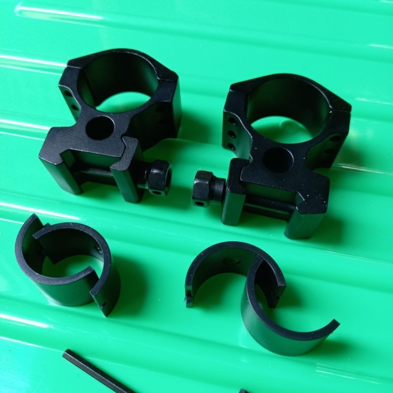 Mounting telescope 3 baut rail 22mm