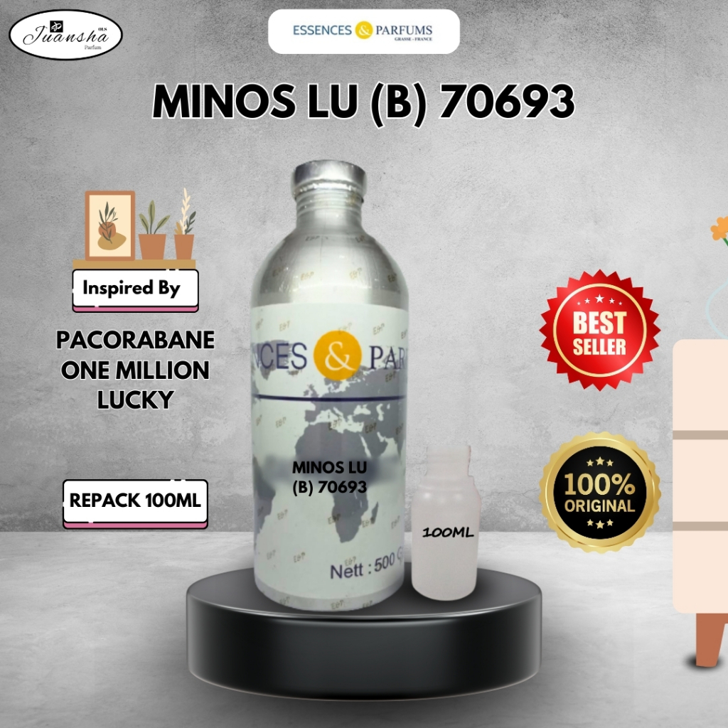 BIBIT PARFUM MURNI ESC MINOS LU | ESSENCES 100ML