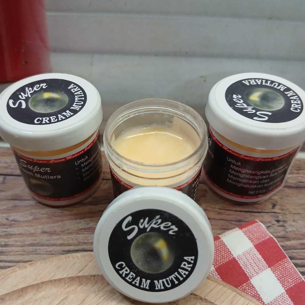 CREAM MUTIARA SUPER KEMASAN HITAM