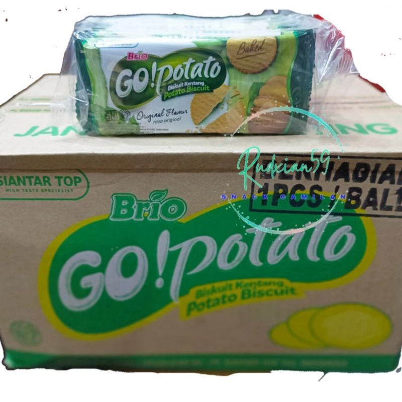 

Gopotato biskuit original, keju dan BBQ 1000 pak isi 10 pcs