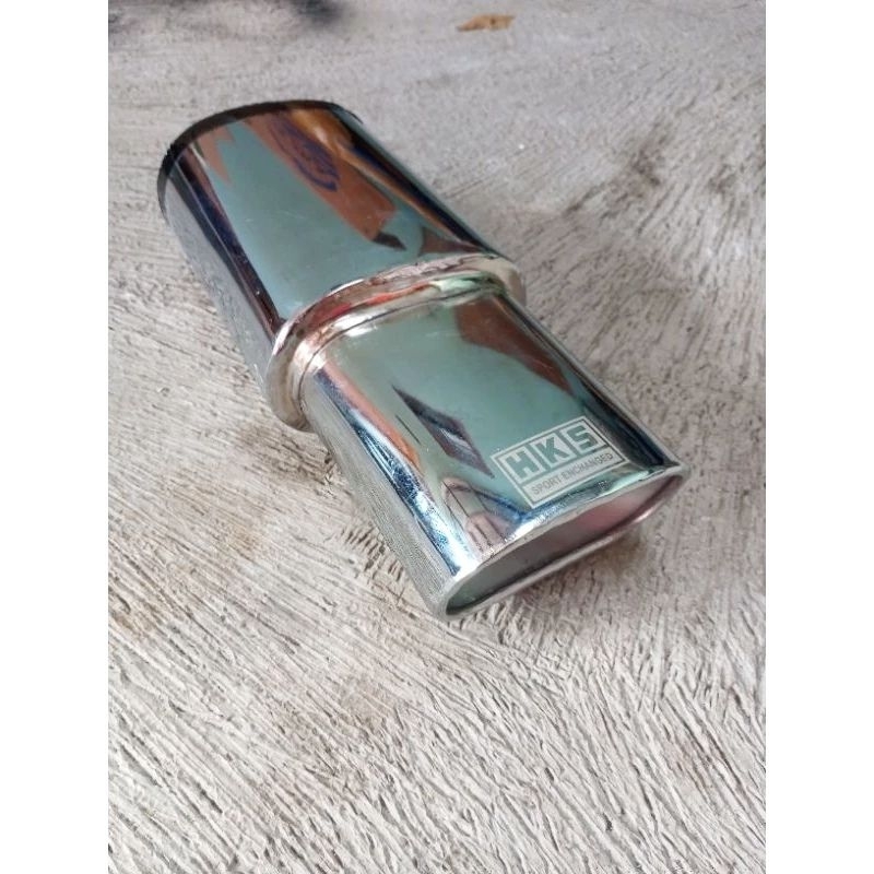 knalpot mobil knalpot racing mobil hks gepeng turbo galvanis kotak suara bass untuk semua tipe mobil