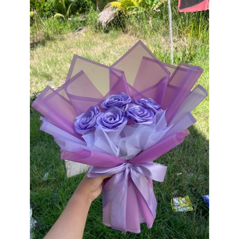 

Buket bunga pita satin /Bisa cod/1 hari jadi