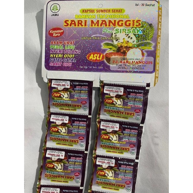 

sari manggis original renceng