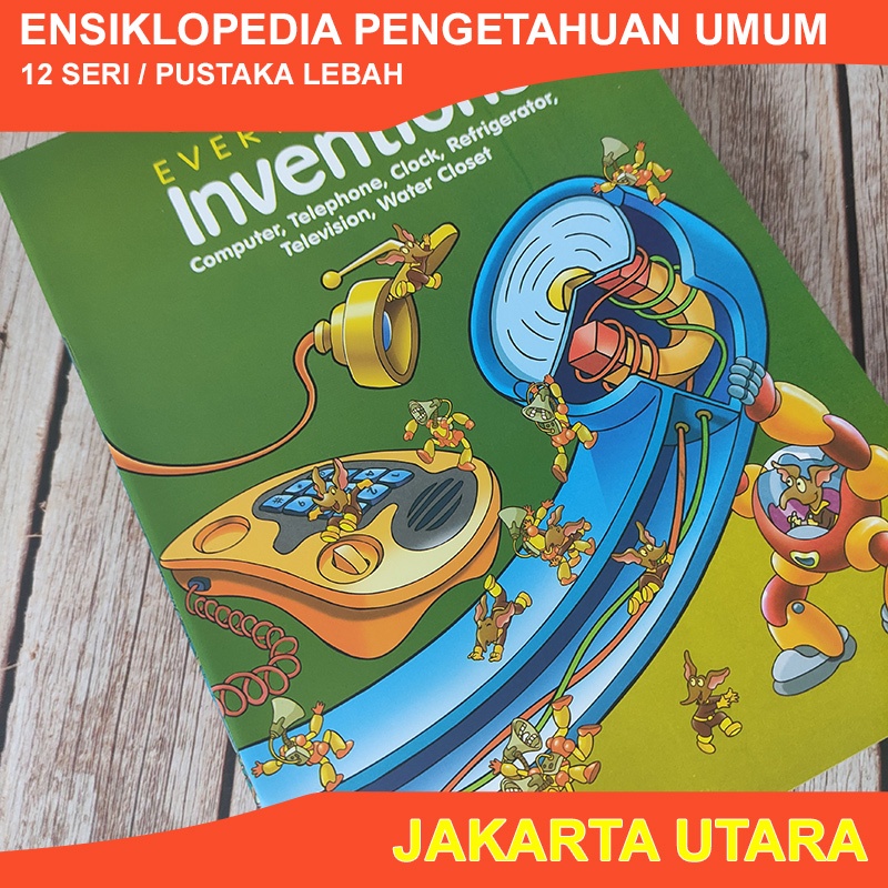 Buku Anak Ensiklopedi Umum Pustaka Lebah 12 Buku