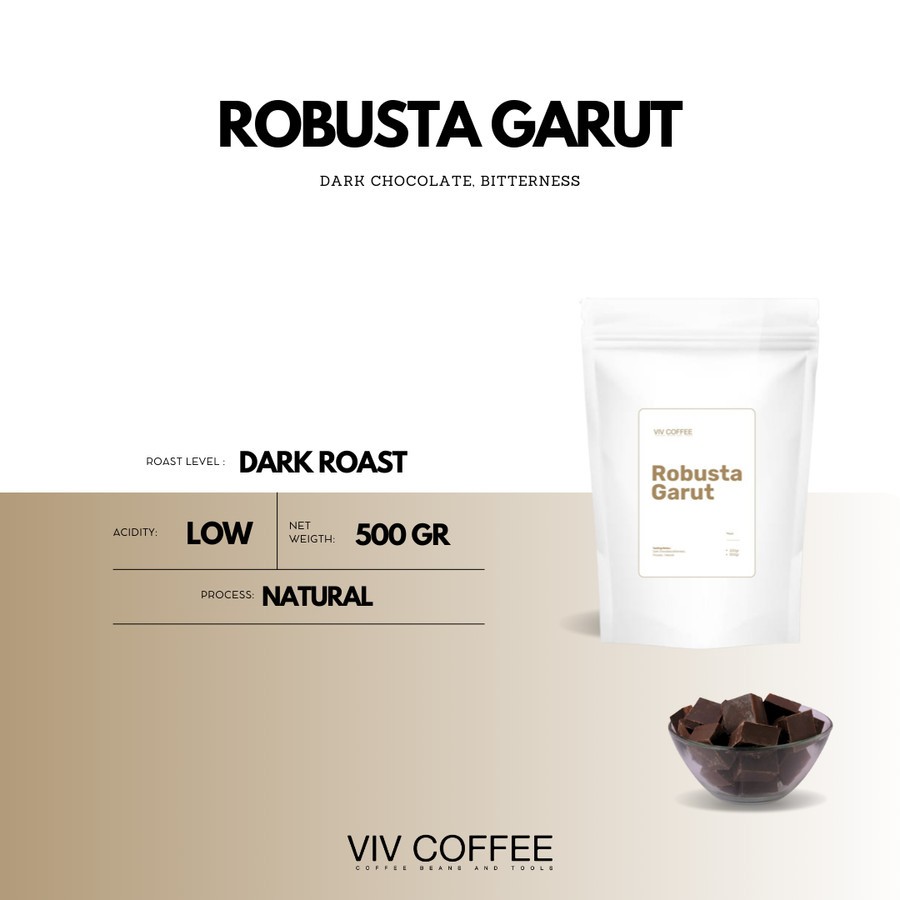 

Kopi Robusta Garut 500gr Bubuk Biji Kopi Susu Blend