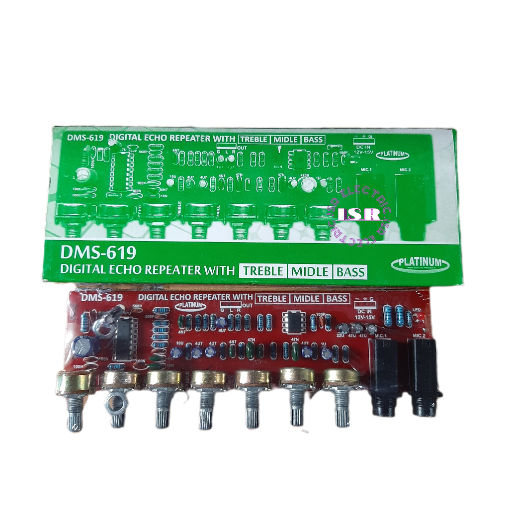 Kit Tone Control Digital Echo Repeater DMS 619 Platinum / DMS619