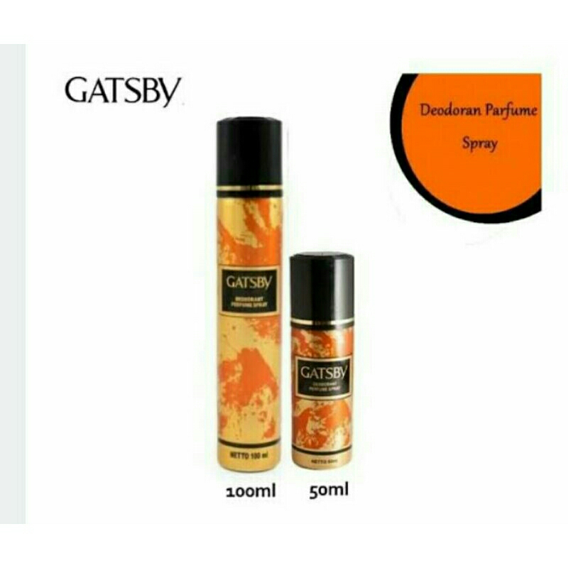 GATSBY PARFUM KALENG 50ML-100ML-175ML -MINYAK WANGI GATSBY - GATBI