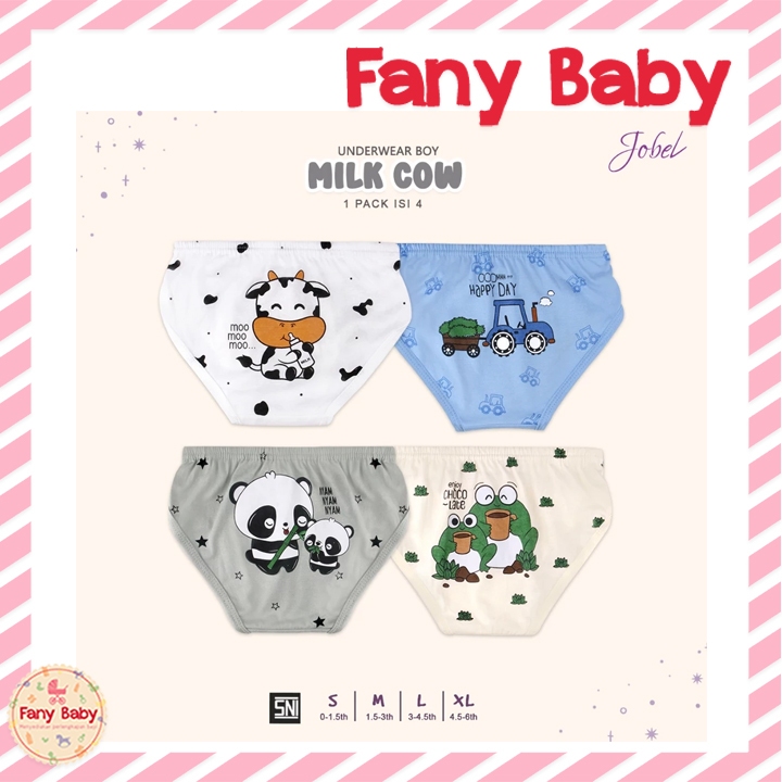 KAZEL JOBEL BOY UNDERWEAR MILK COW EDITION