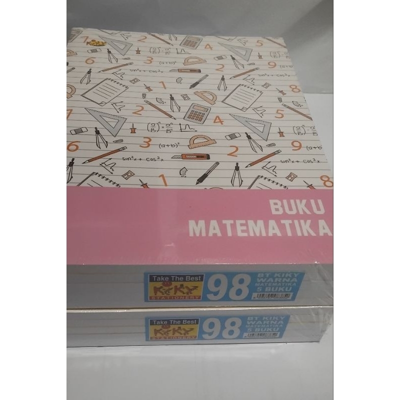 

Buku Matematika merk KIkY kotak kecil isi 98 Lembar (1Pcs)