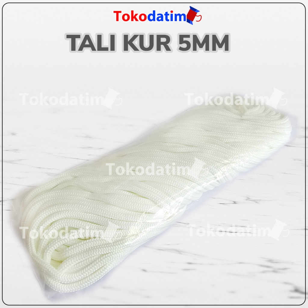 Tali Kur Putih 5mm 1 Bungkus