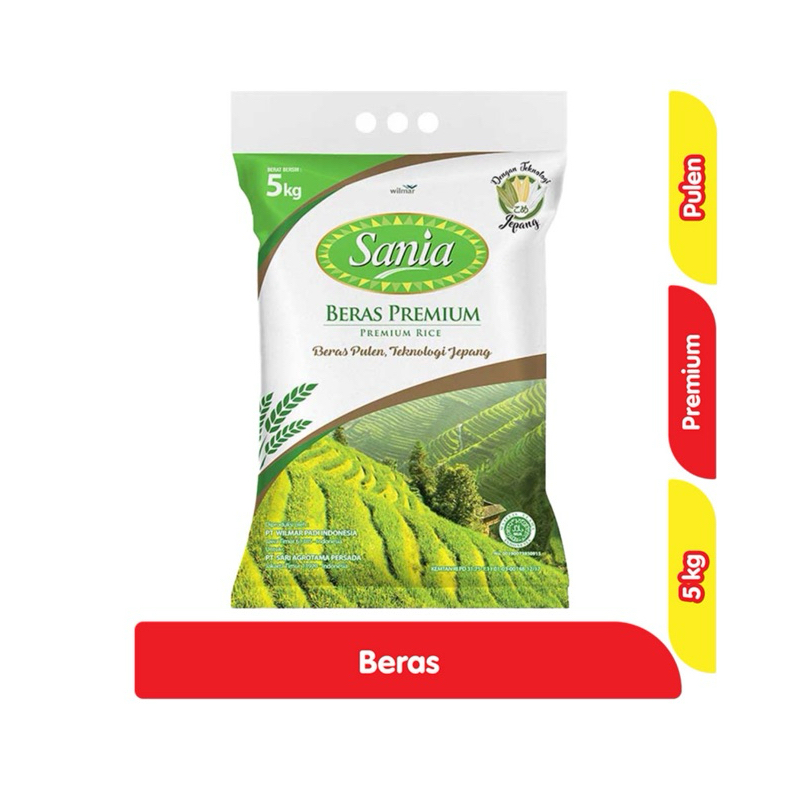 

Beras Sania Premium 5Kg