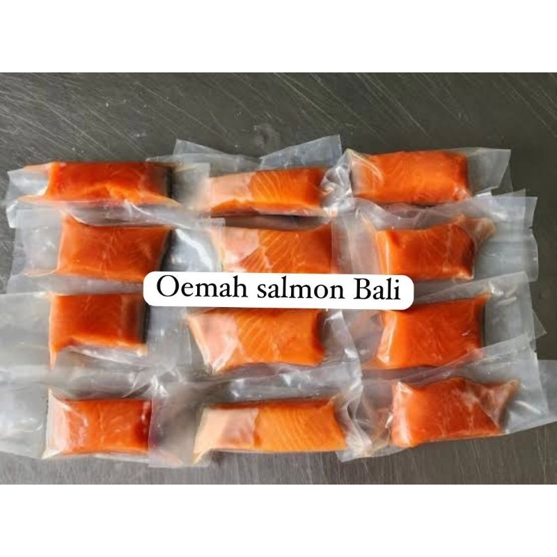 

salmon fillet portion