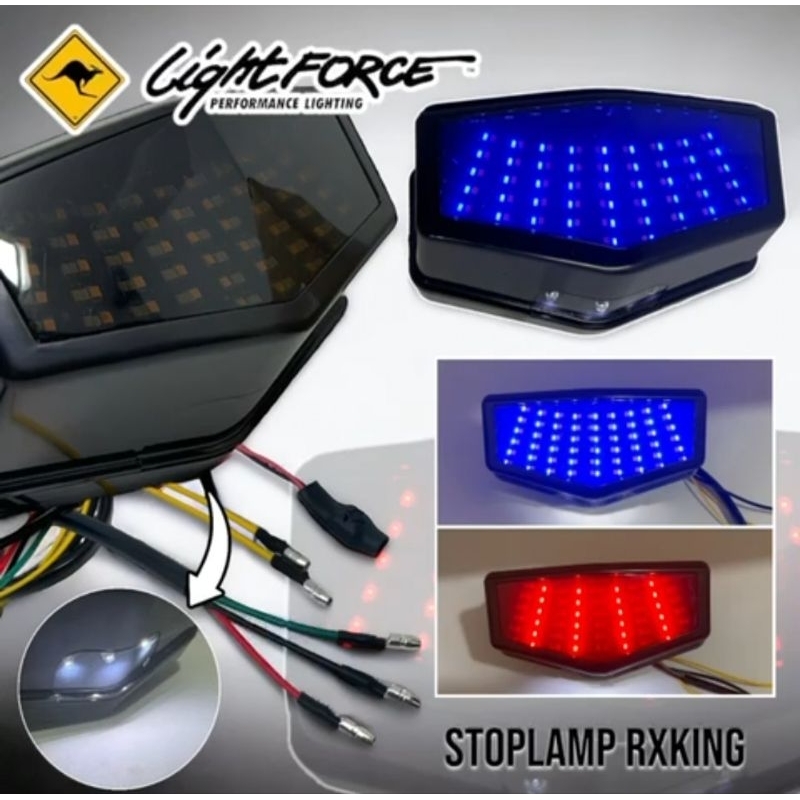 Lampu stop Rem Bela LED RX-King Stop lamp RXK Variasi Stop Lamp Rx-King Plus Sein Running