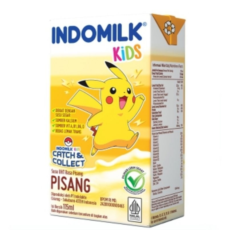 

SUSU INDOMILK KIDS RASA PISANG 115ML