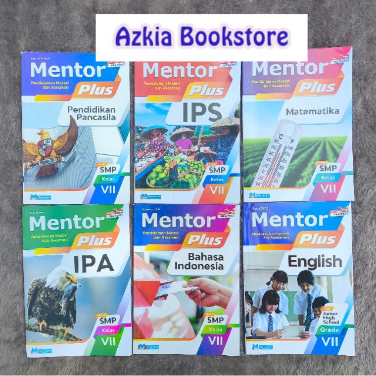 

KODE K73L MENTOR PLUS Kelas 7 MASMEDIA UNTUK SMPMTS KELAS VII